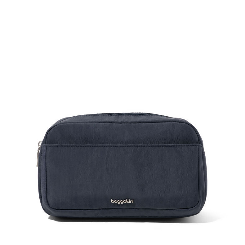 Pocket Cosmetic With Brush Organization