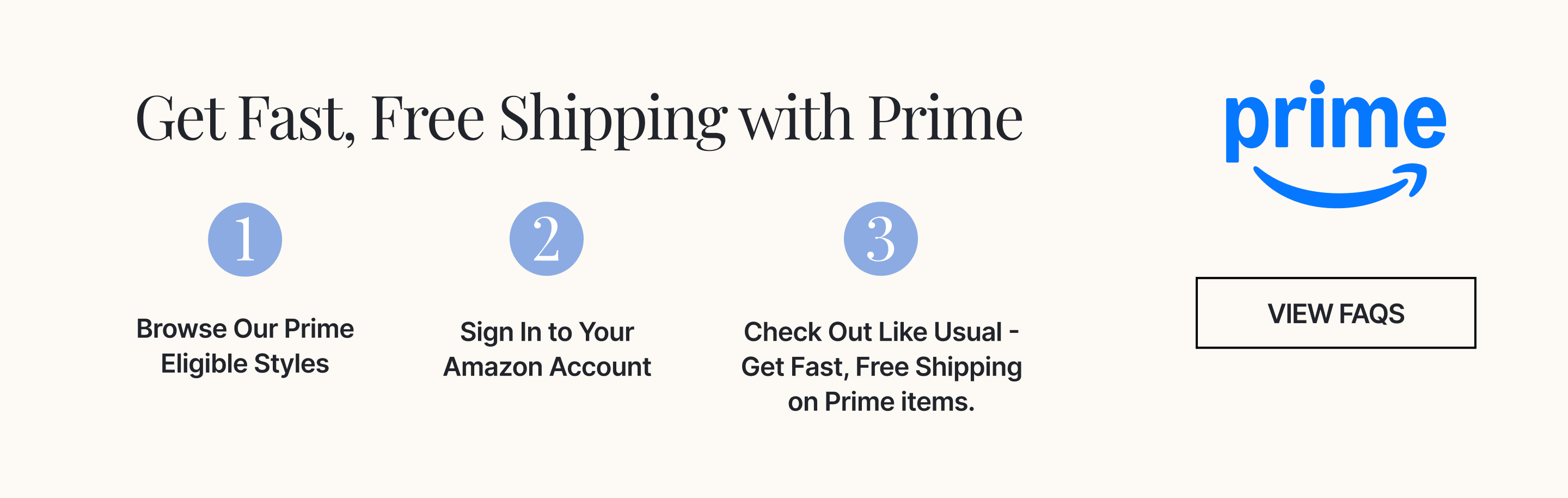 Amazon Buy with Prime How To's